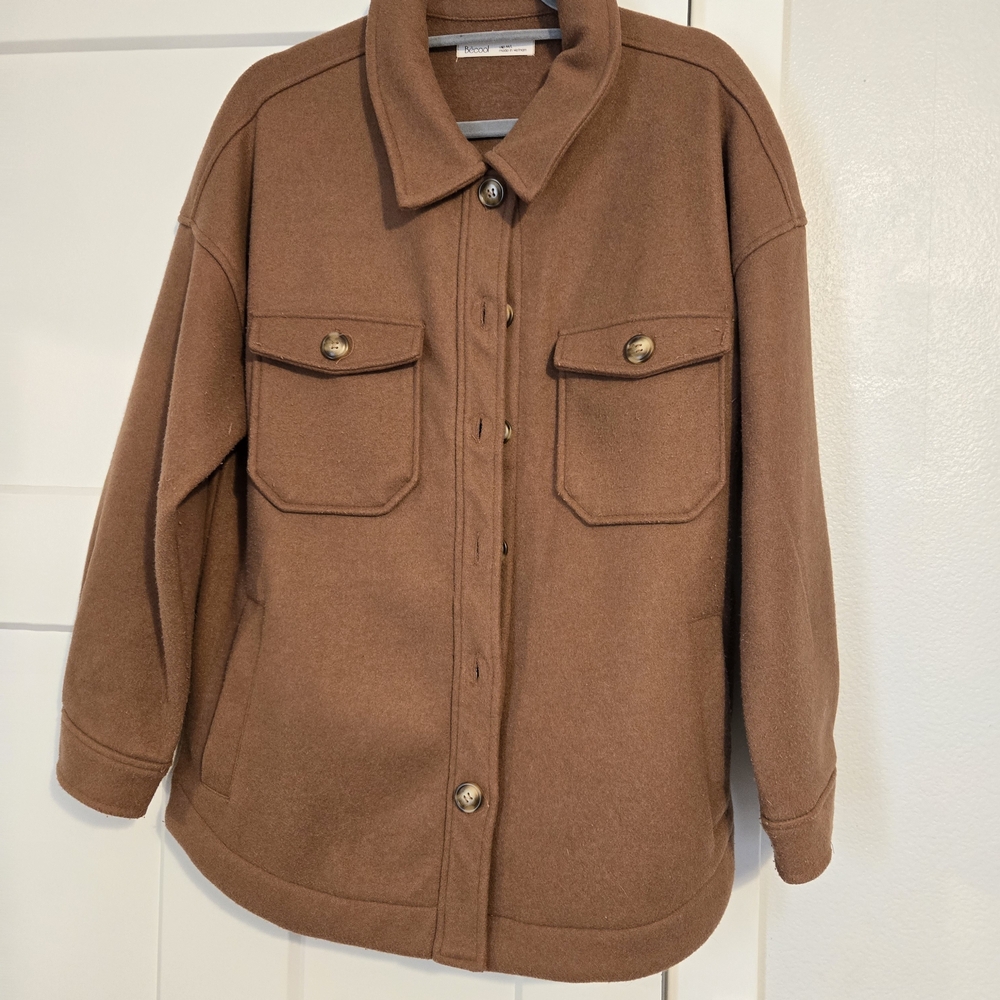 Classic Brown Utility Jacket
